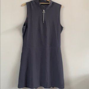 Nike dri-fit tennis/golf purple lace dress size m